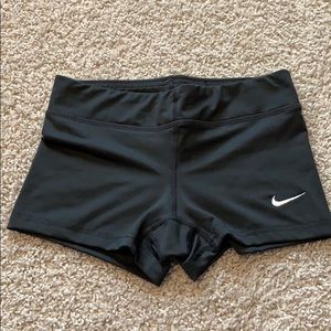 kids dark grey nike athletic shorts!